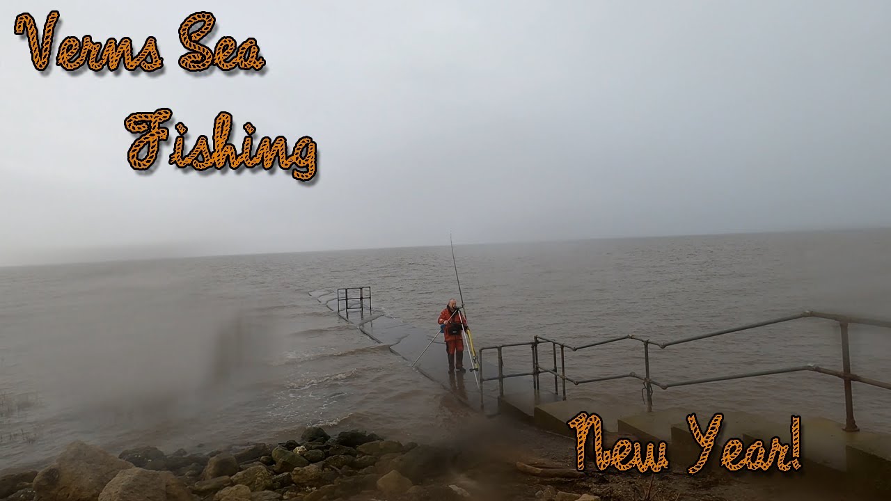 VERNS SEA FISHING | HAPPY NEW YEAR ON THE HUMBER ESTUARY WITH COLIN SALT WATER FISHING IN THE UK