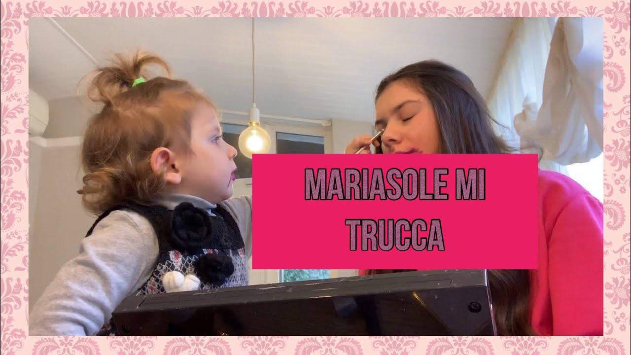 MIA SORELLA DI DUE ANNI MI TRUCCA PT.2💄👧🏼❤️