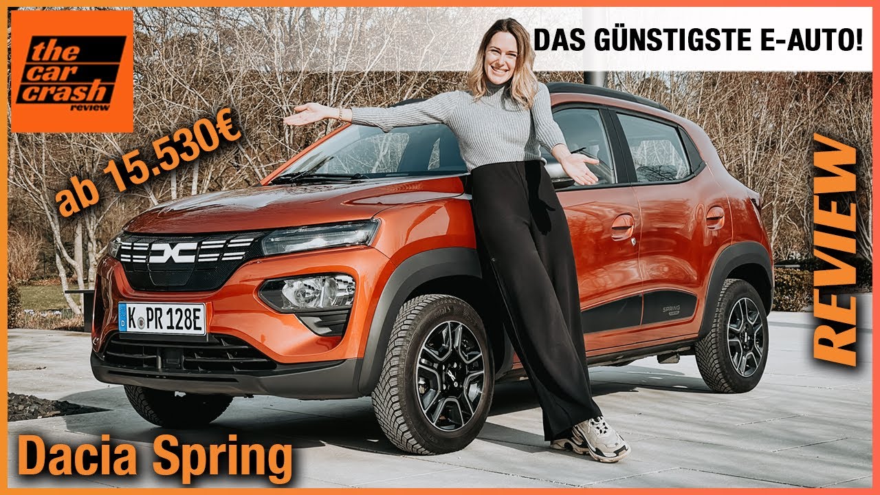Dacia Spring im Test (2023) Wie gut ist das günstigste Elektroauto ab 15.530€?! Fahrbericht | Review
