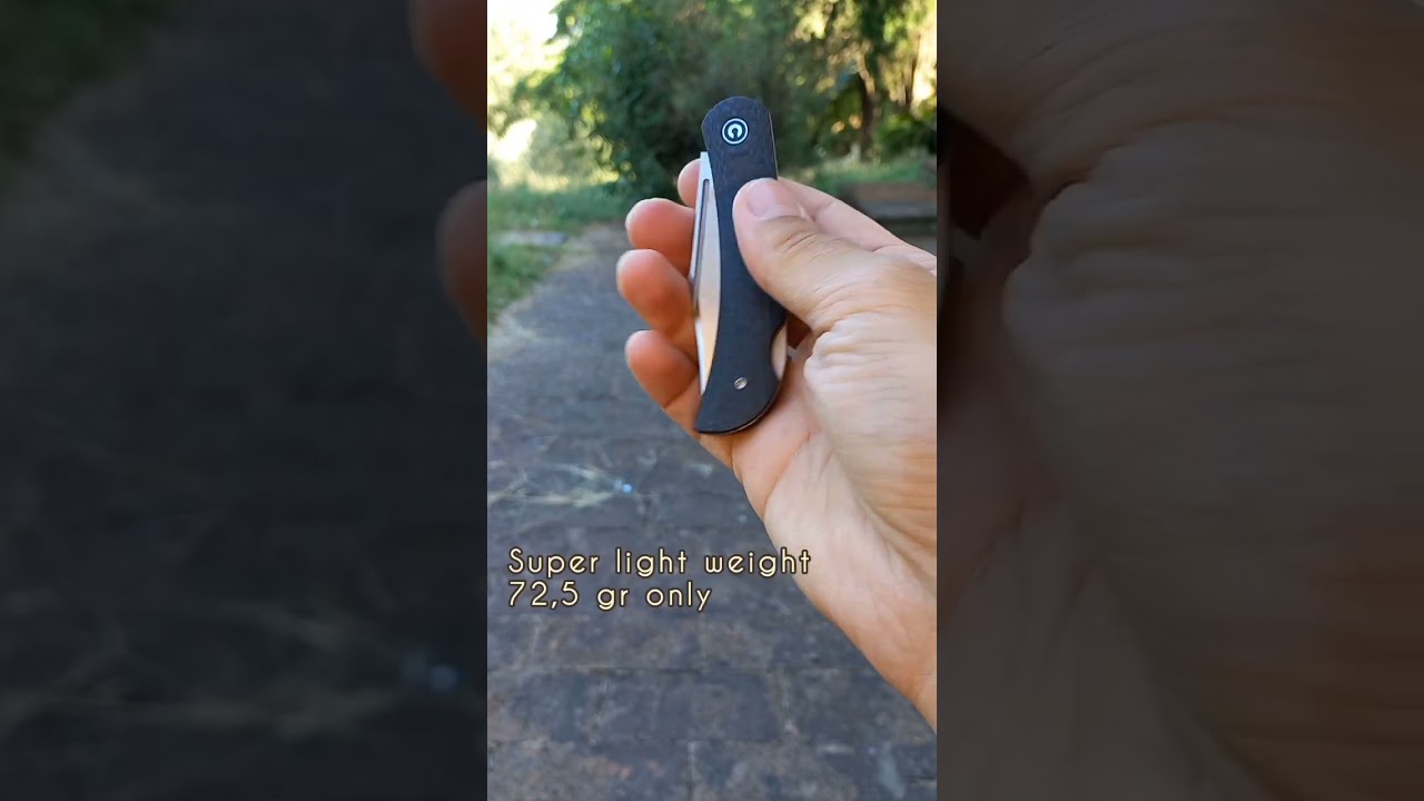 A modern back-lock #knife by #civivi