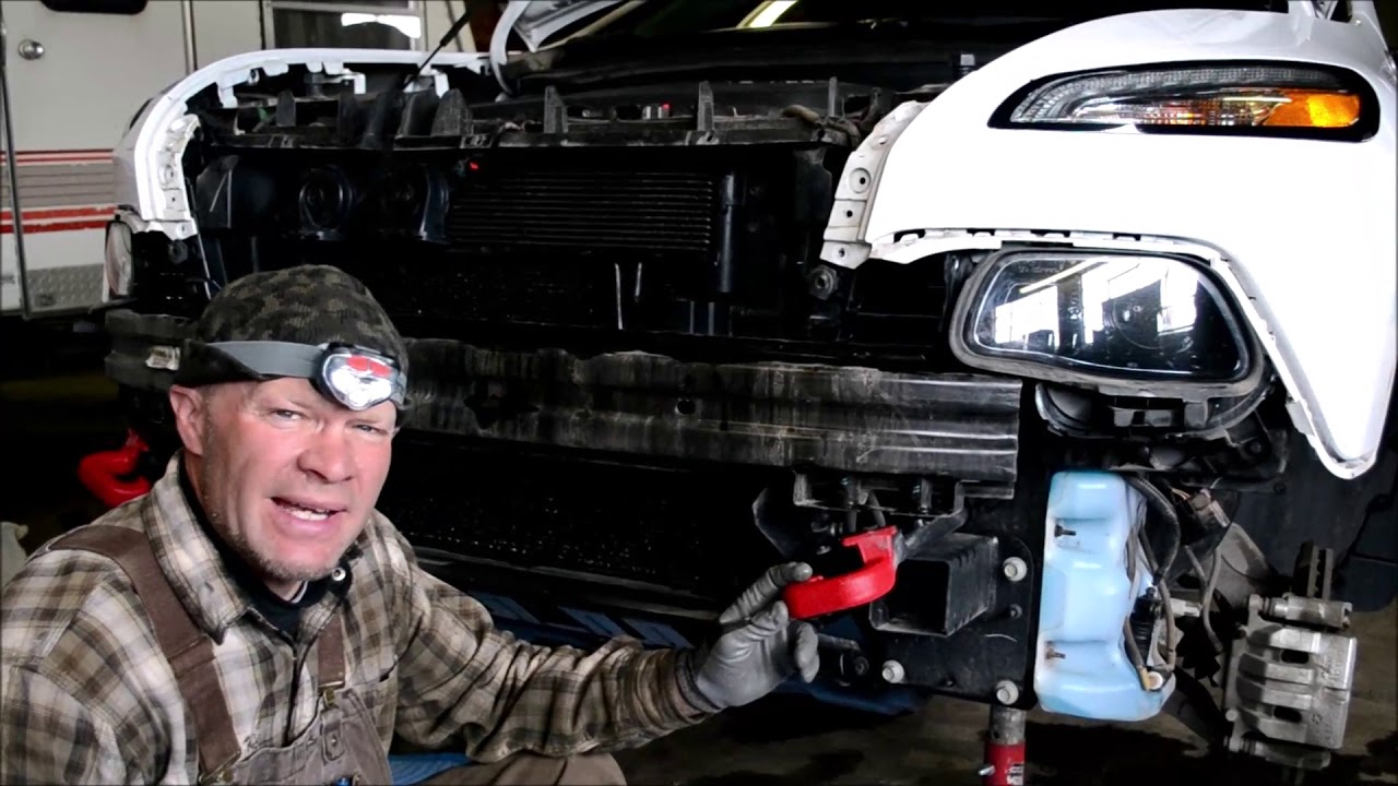 Rocky Road Outfitters Winch on 2016 Jeep Trailhawk Part 1