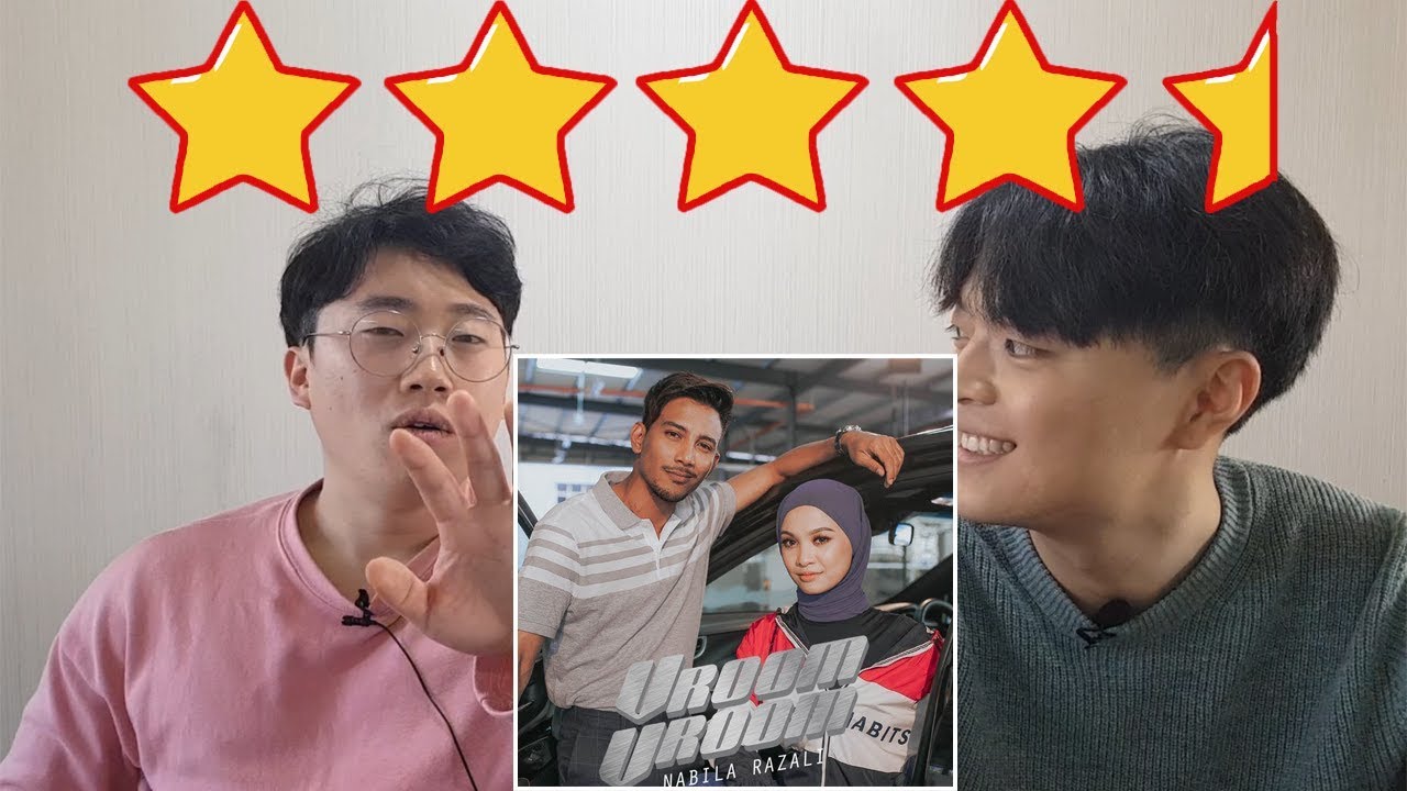 Korean mans Reaction NABILA RAZALI | VROOM VROOM Malaysia famous song