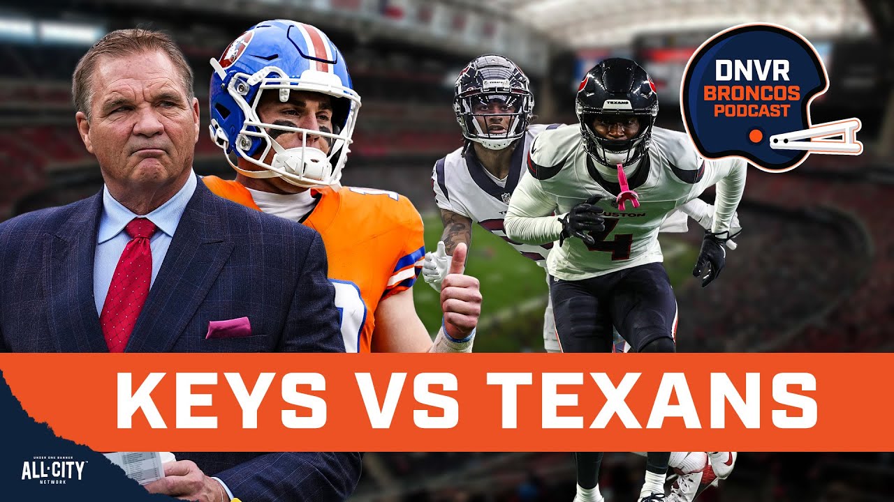 Brian Baldinger gives the KEY for Bo Nix & the Denver Broncos to stay hot against the Texans elite D