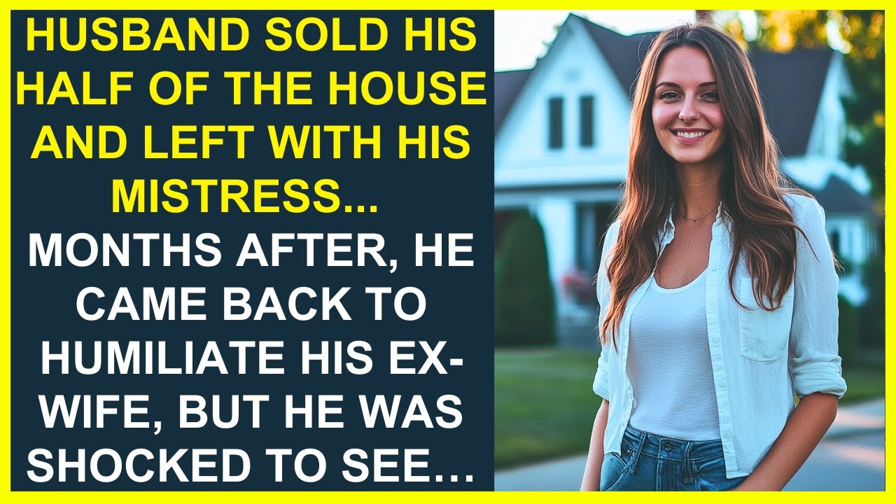 A HUSBAND SOLD HIS HALF OF THE HOUSE AND LEFT. HE RETURNED TO HUMILIATE HIS EX-WIFE, BUT THEN...
