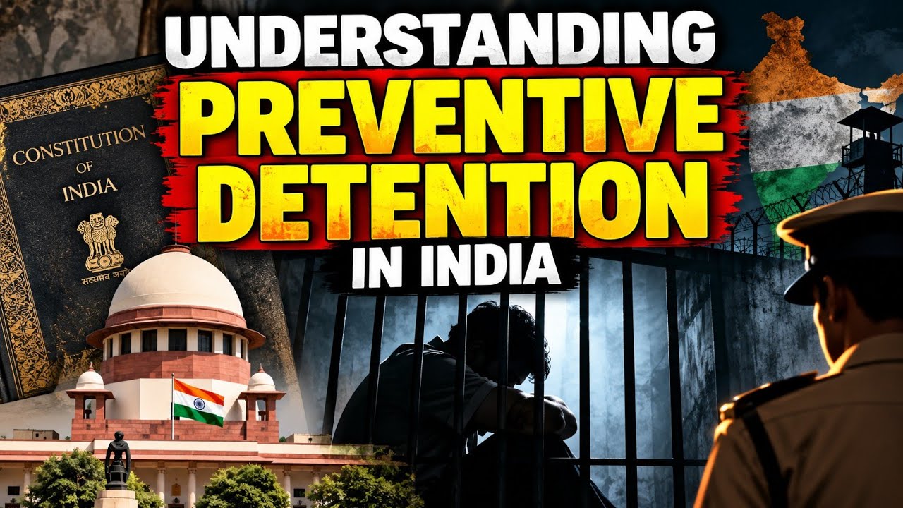 Understanding Preventive Detention in India