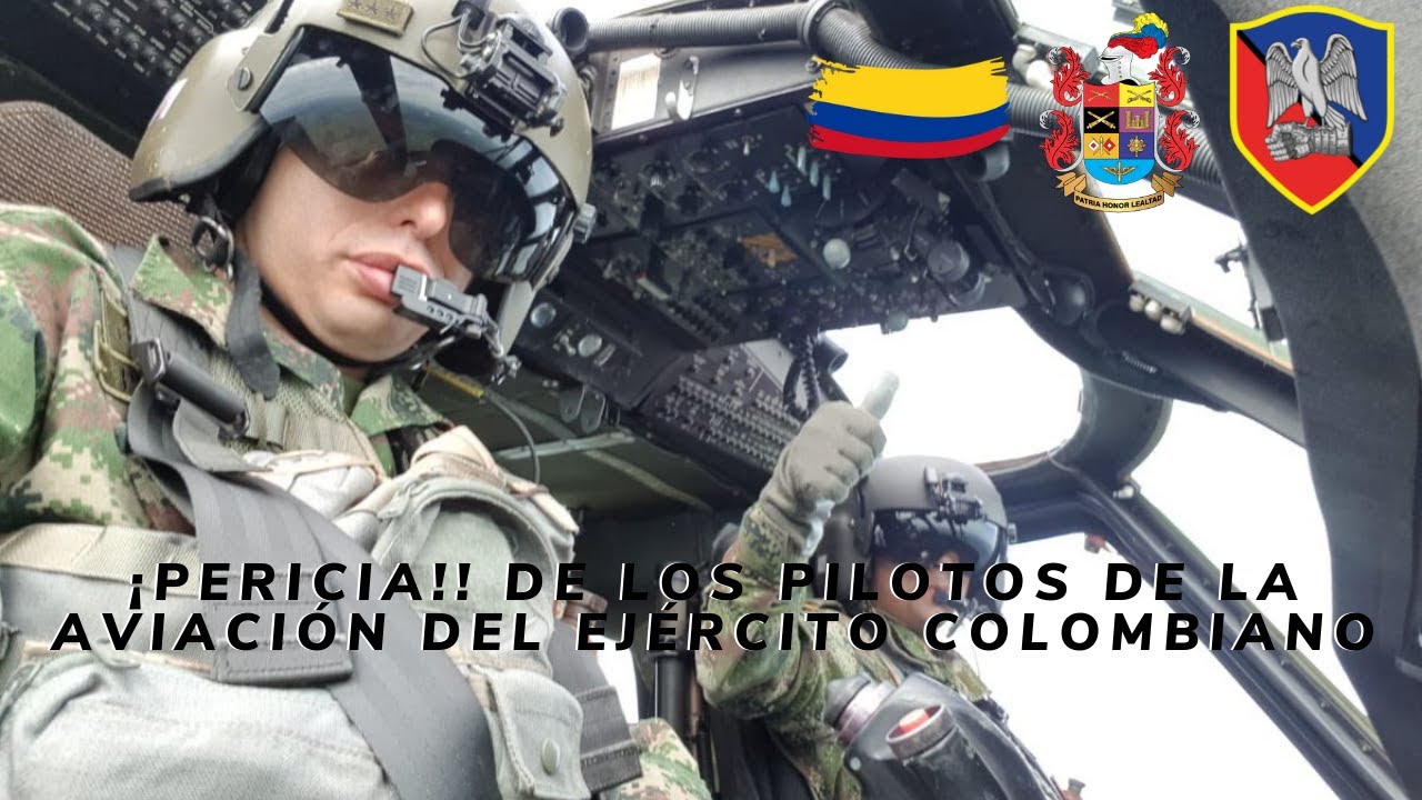 INSERCIÓN DE TROPAS  ¡PERICIA!!  DE LOS PILOTOS DE LA AVIACIÓN DEL EJÉRCITO COLOMBIANO