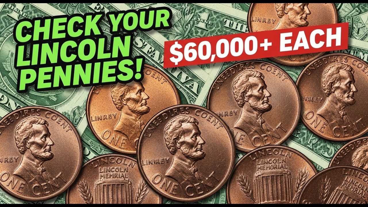 TOP 10  VALUABLE PENNIES IN THE WORLD! ULTRA RARE LINCOLN PENNIES THAT COULD MAKE YOU A MILLIONAIRE,