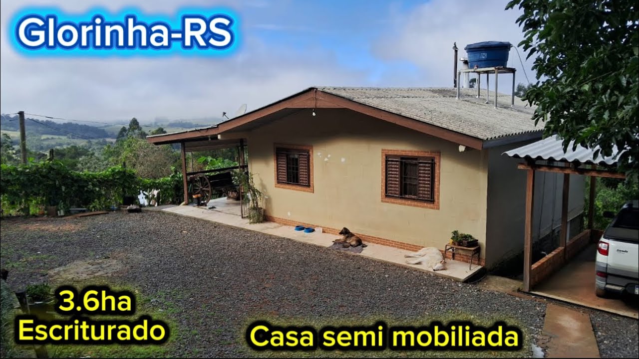 Chácara em Glorinha-RS (aceita casa na praia)
