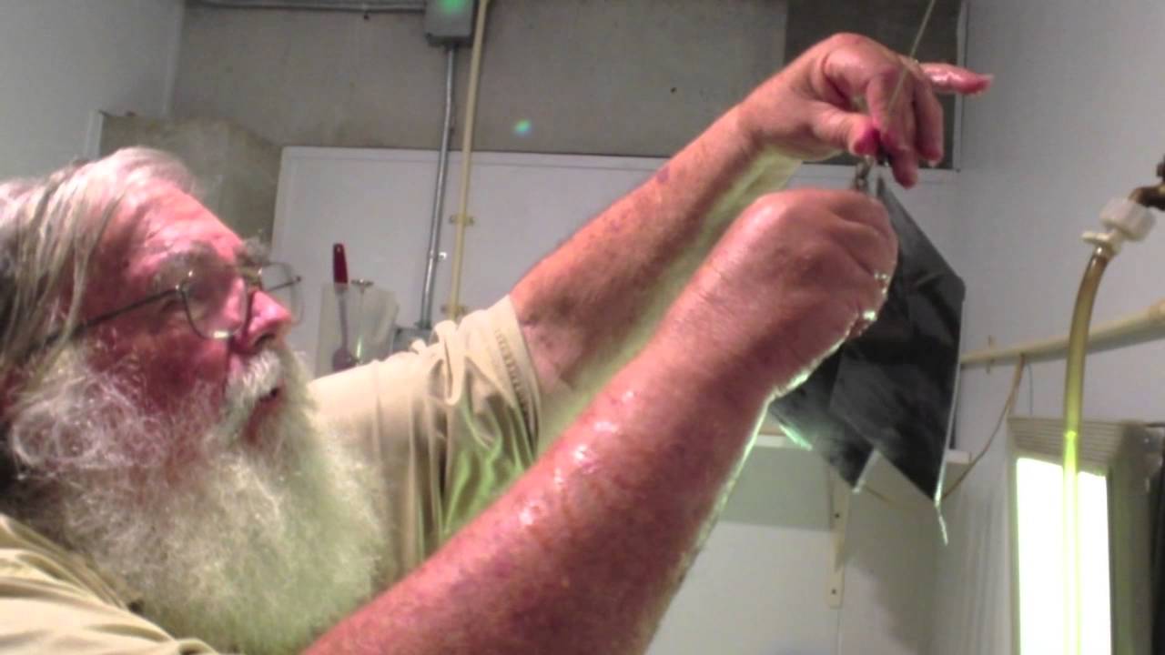 Clyde Butcher demonstrates his photographic techniques