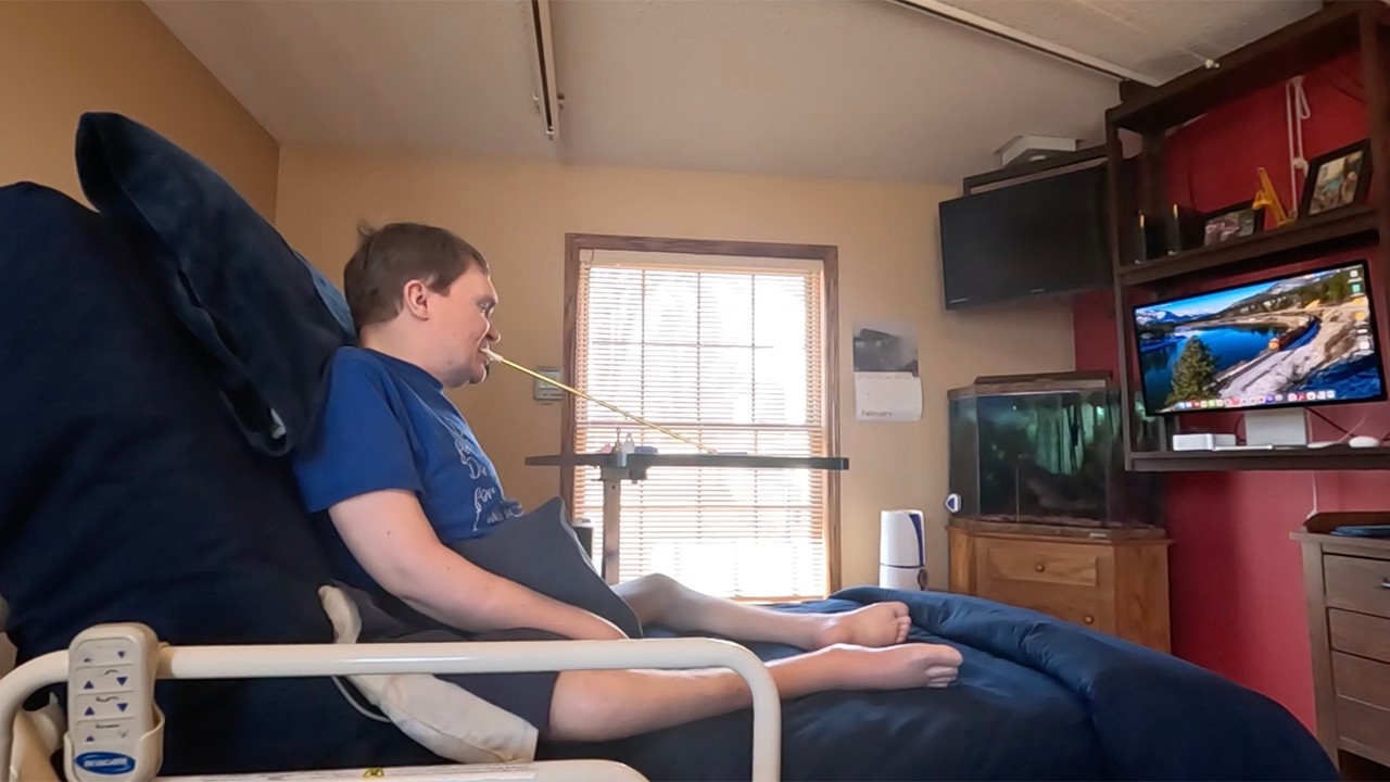 Touring a Quadriplegic's Lair