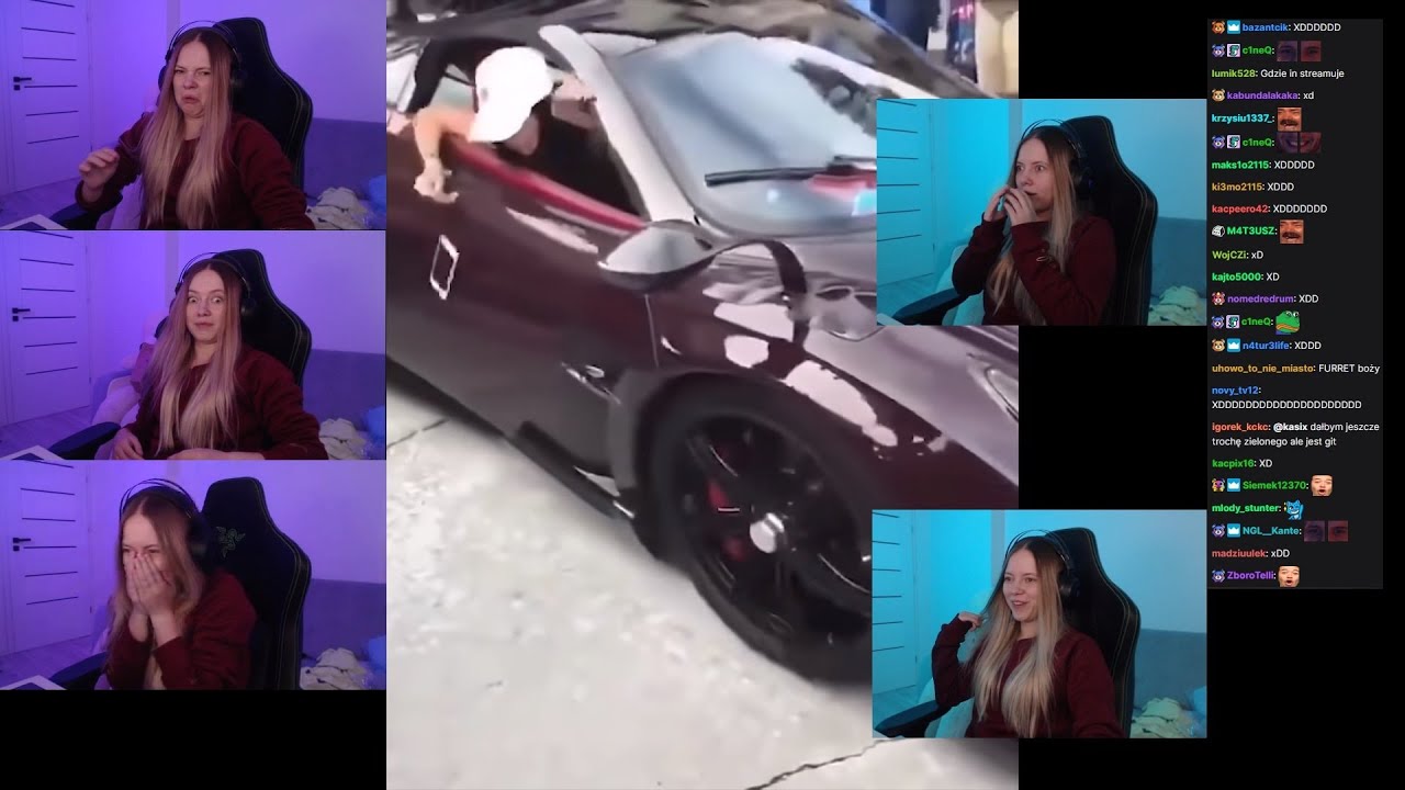 Kasix ogląda śmieszne filmiki +chat - reakcja