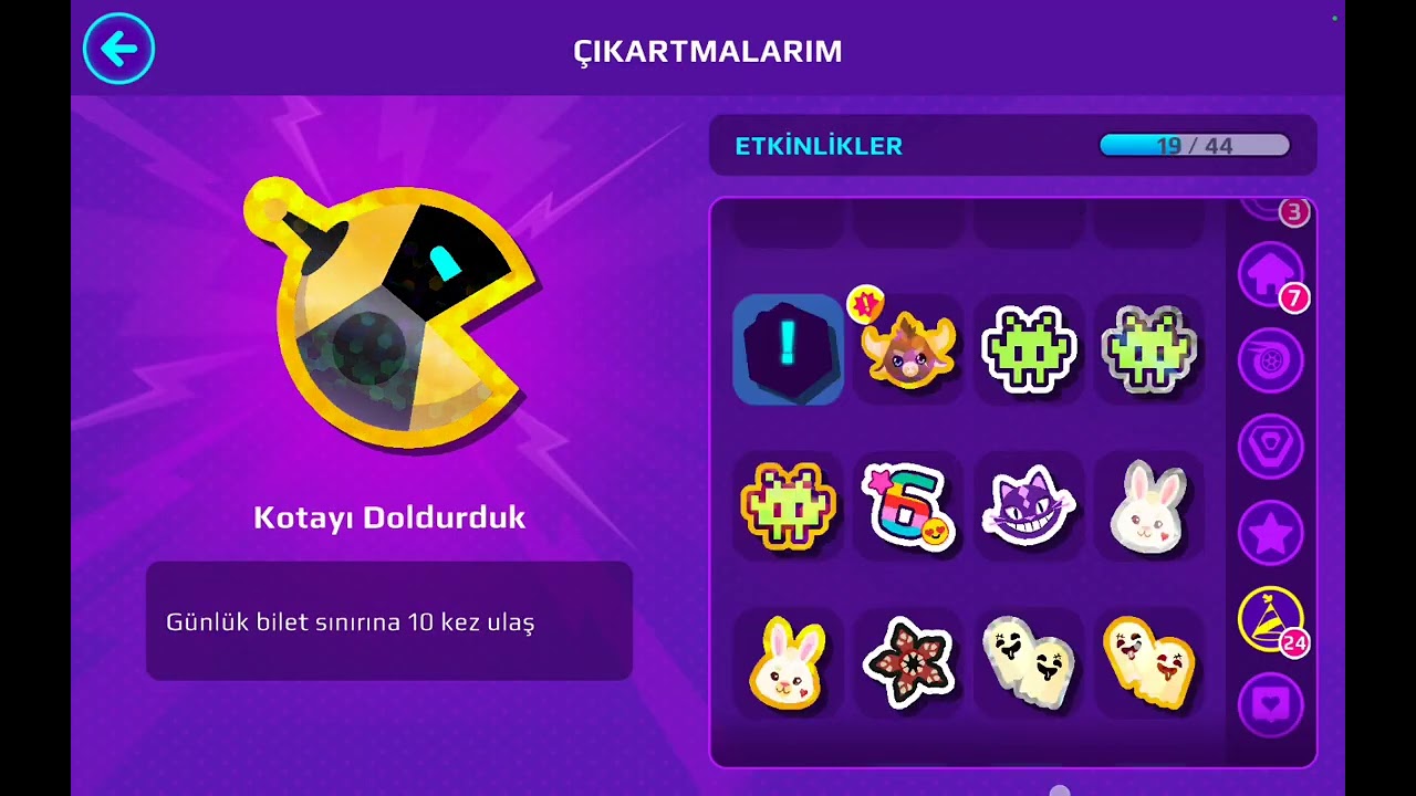  Çıkartmalarıma bakalım beraber ( GÜMÜŞ SERENE SERATTA  HEYKELİ NASIL ALINIR CEVAPLAR VİDEO DA)