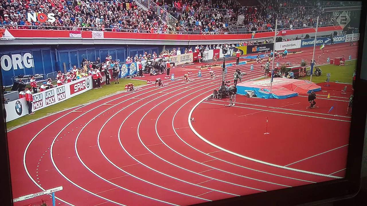 Churandy Martina pakt goud (NED) pakt goud op 200 meter Europese titel