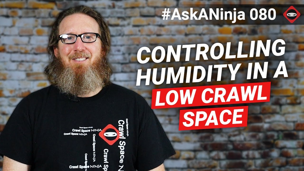 How to Control Humidity in a Low Crawl Space with No Room for a Dehumidifier