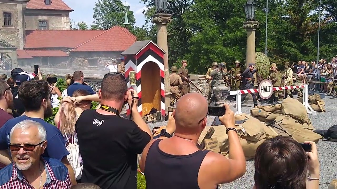 Zamek Czocha - rekonstrukcja wydarzeń z drugiej wojny światowej 2