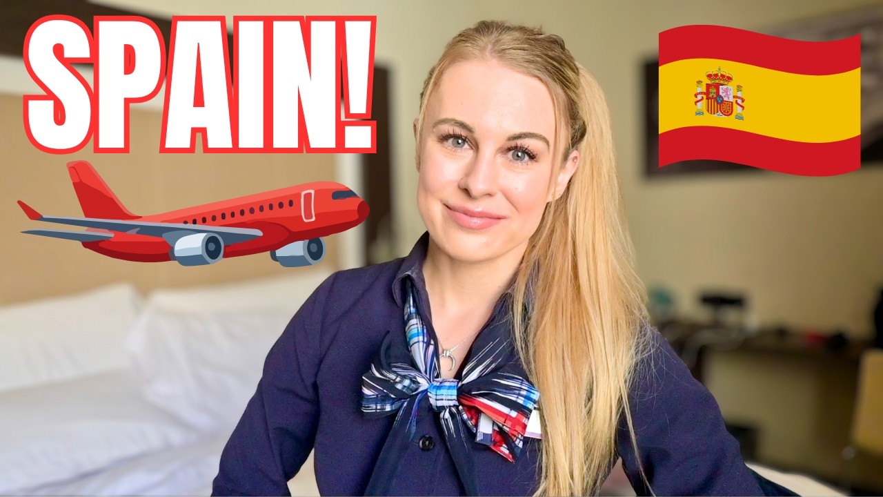 Жизнь бортпроводницы за границей | Сеговия, Испания! 🇪🇸