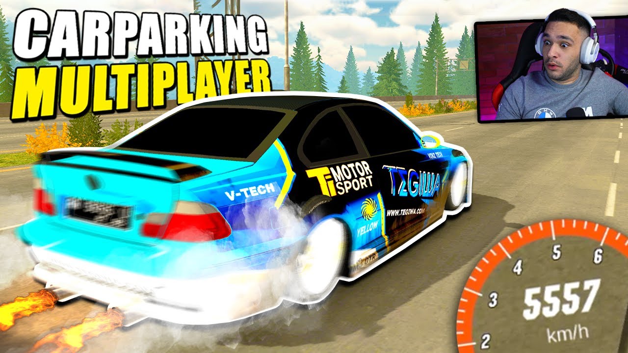 TESTANDO TODO o PODER de um CARRO GLITCH no CAR PARKING MULTIPLAYER!