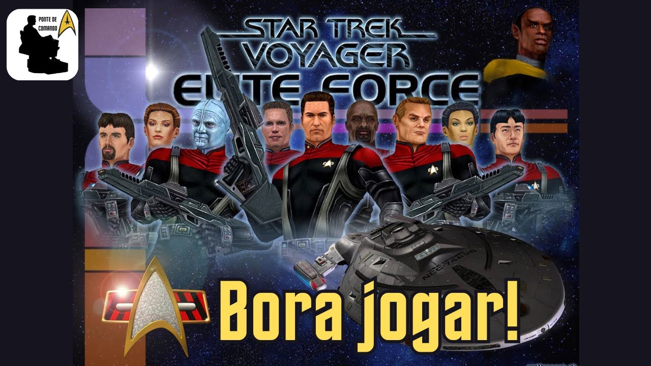 Star Trek Voyager Elite Force - PC ano 2000 - Gameplay #01