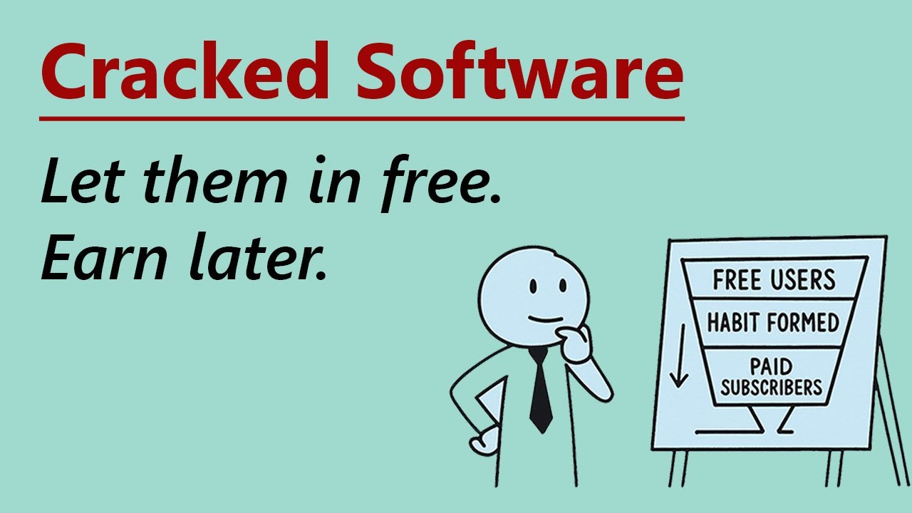 The Cracked Software Strategy - Why Big Tech Lets You Use It for Free?