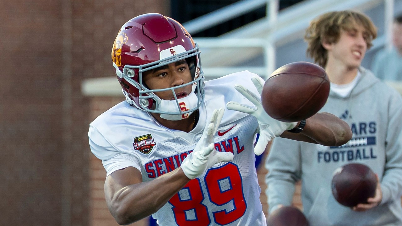 Ja'Kobi Lane Highlights - WR USC - 2026 Panini Senior Bowl