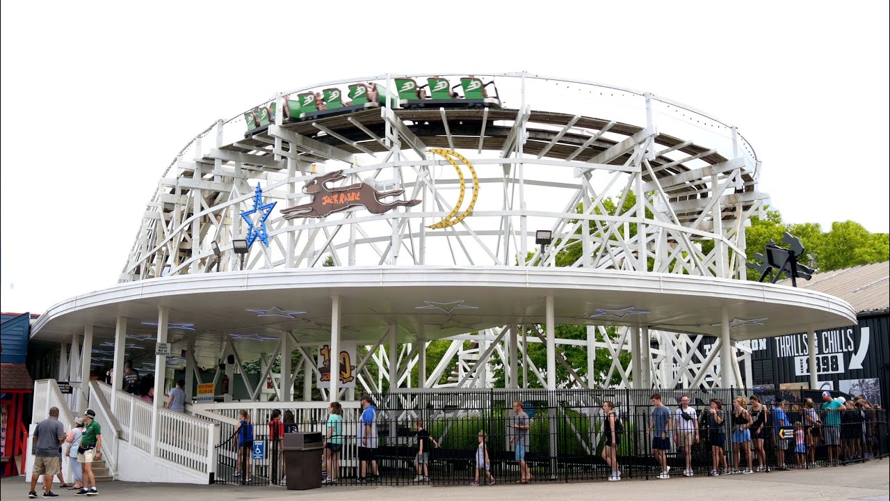 Jack Rabbit | Kennywood | 2024 4K Offride