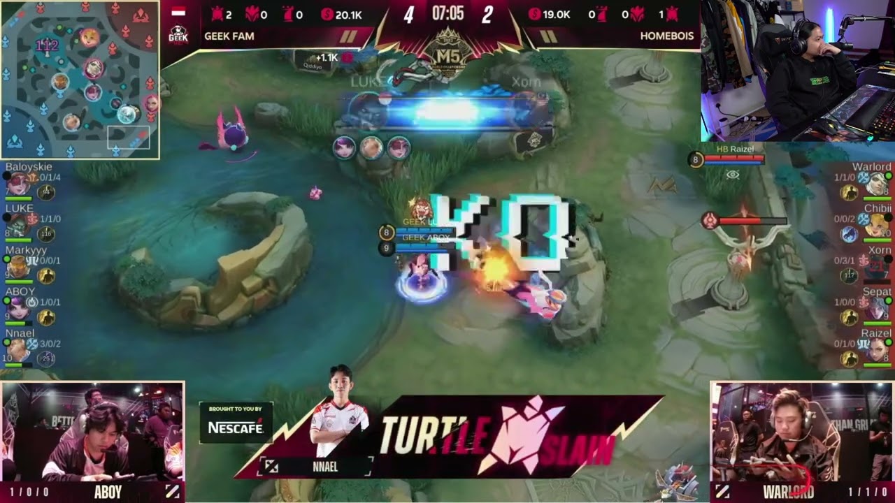 HOMEBOIS VS GEEK FAM ID MATCH 1 GROUP STAGE M5