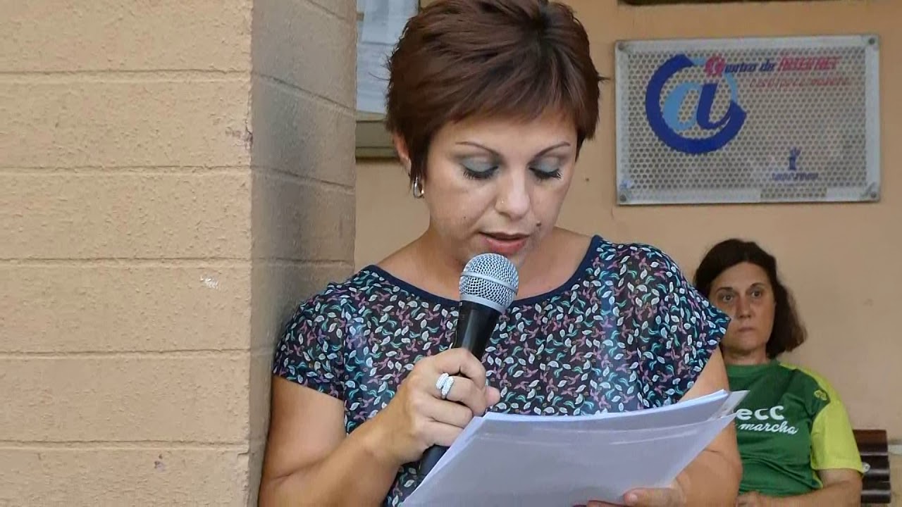 Alcantud en fiestas 2018 inauguración exposición Eva Antón