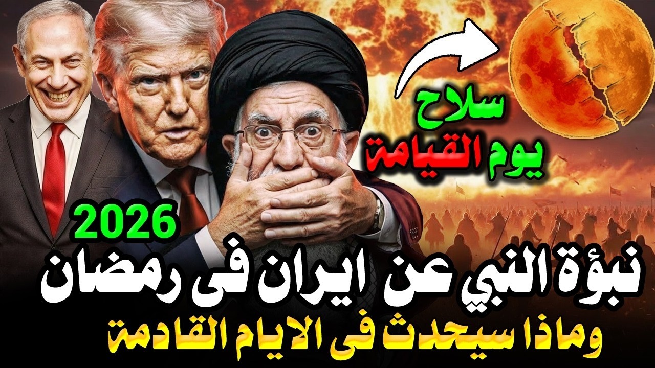 نبؤة النبي عن ايران في رمضان 2026 قبل 1400 عام ! وماذا سيحدث في الأيام القادمة؟ ومن التالى بعد إيران