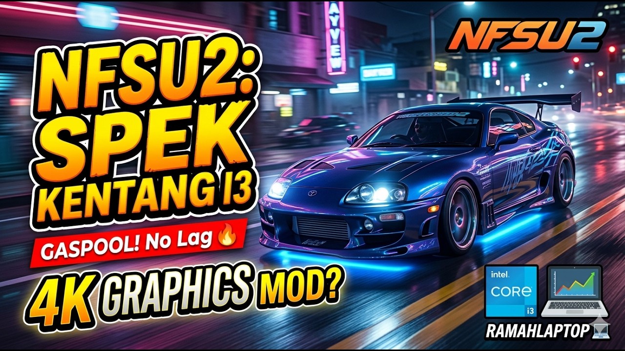 CARA INSTALL NFS UNDERGROUND 2 DI PC KENTANG 2026 - 100% WORK & RINGAN!
