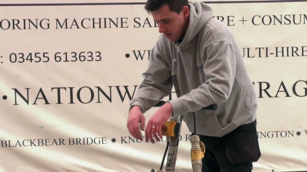 How to use the Power Hammer Trolley with Hilti 1000 breaker