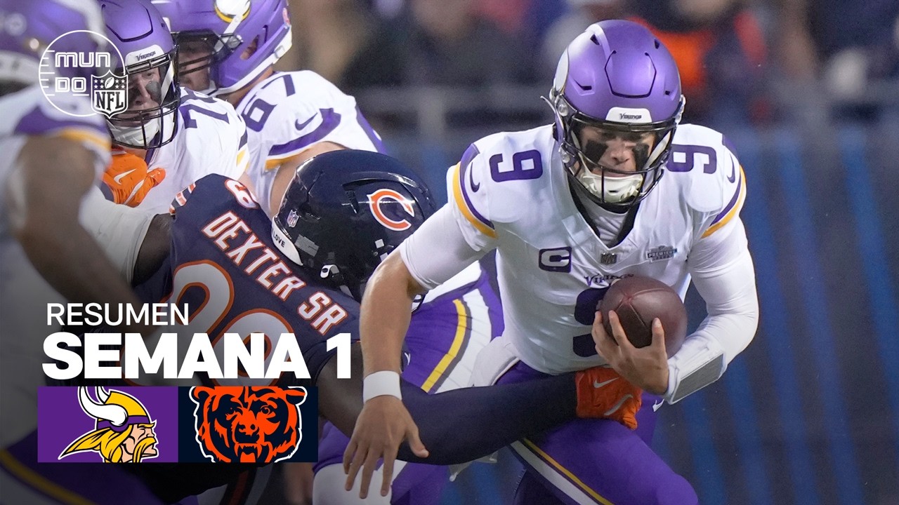 Minnesota Vikings vs. Chicago Bears | Resumen NFL en español - Semana 1 | NFL Highlights 2025