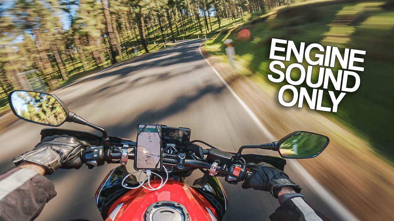 Honda CB500F riding a simply stunning road [RAW Onboard]