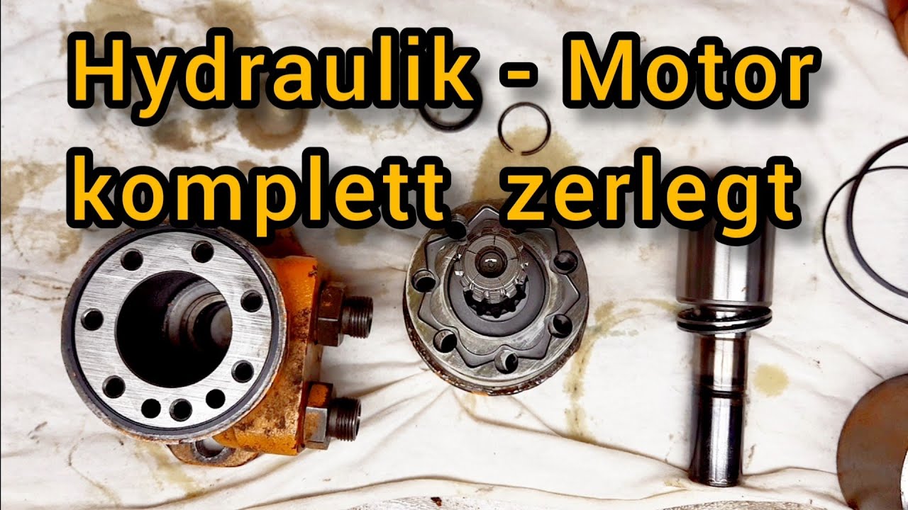 Hydraulik - Motor  zerlegt