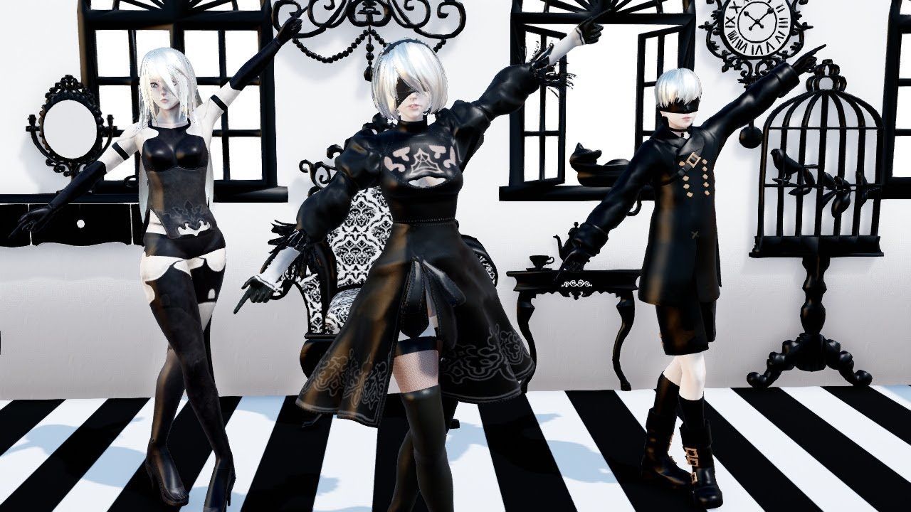 [MMD]WAVE English ver.[NieR:Automata]