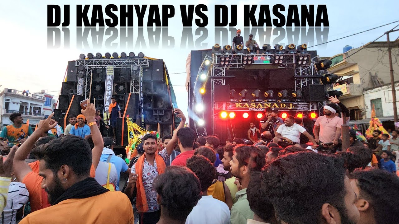DJ KASANA VS DJ KASHYAP COMPETITION 2022 ll 😱DJ KASANA ने एक पंच में हिला दीया 😱