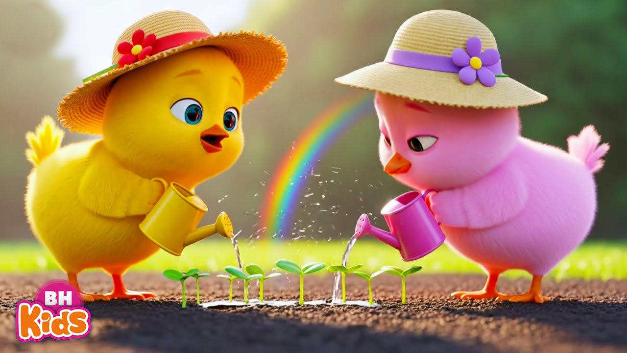 Ba Chú Gà Con Tinh Nghịch ♫ Top Nhạc Thiếu Nhi Vui Nhộn Hay Nhất Đàn Gà Trong Sân, Út Cưng