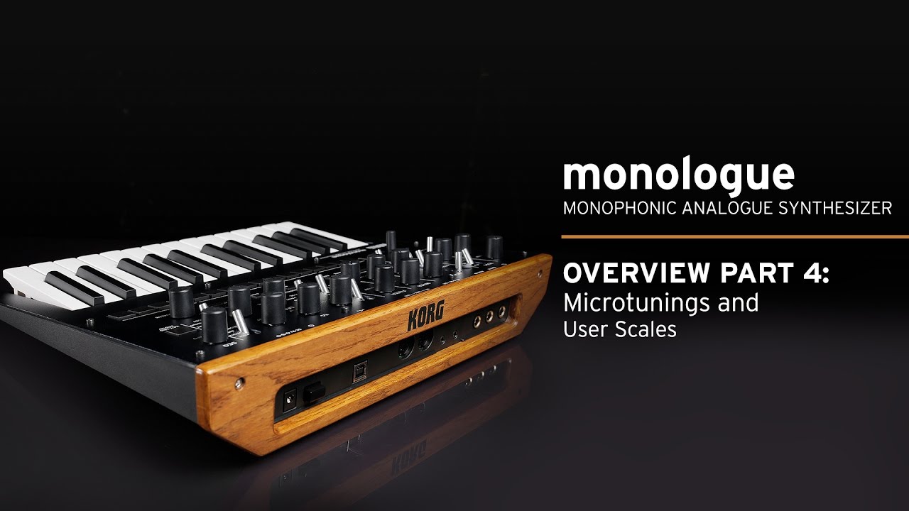 Видеообзор монолога Korg, часть 4: секвенсор, микронастройки и пользовательские шкалы