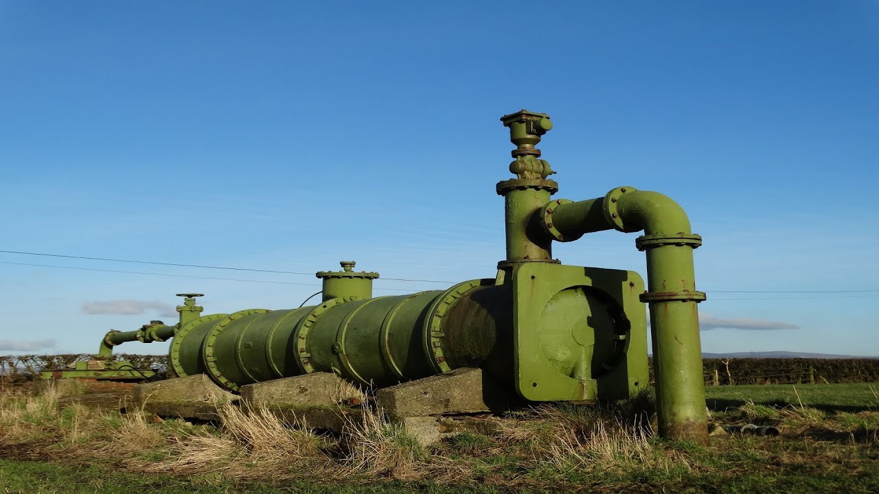 Giant Disused Water Pump and Substation #4. Over Wyre, lancashire