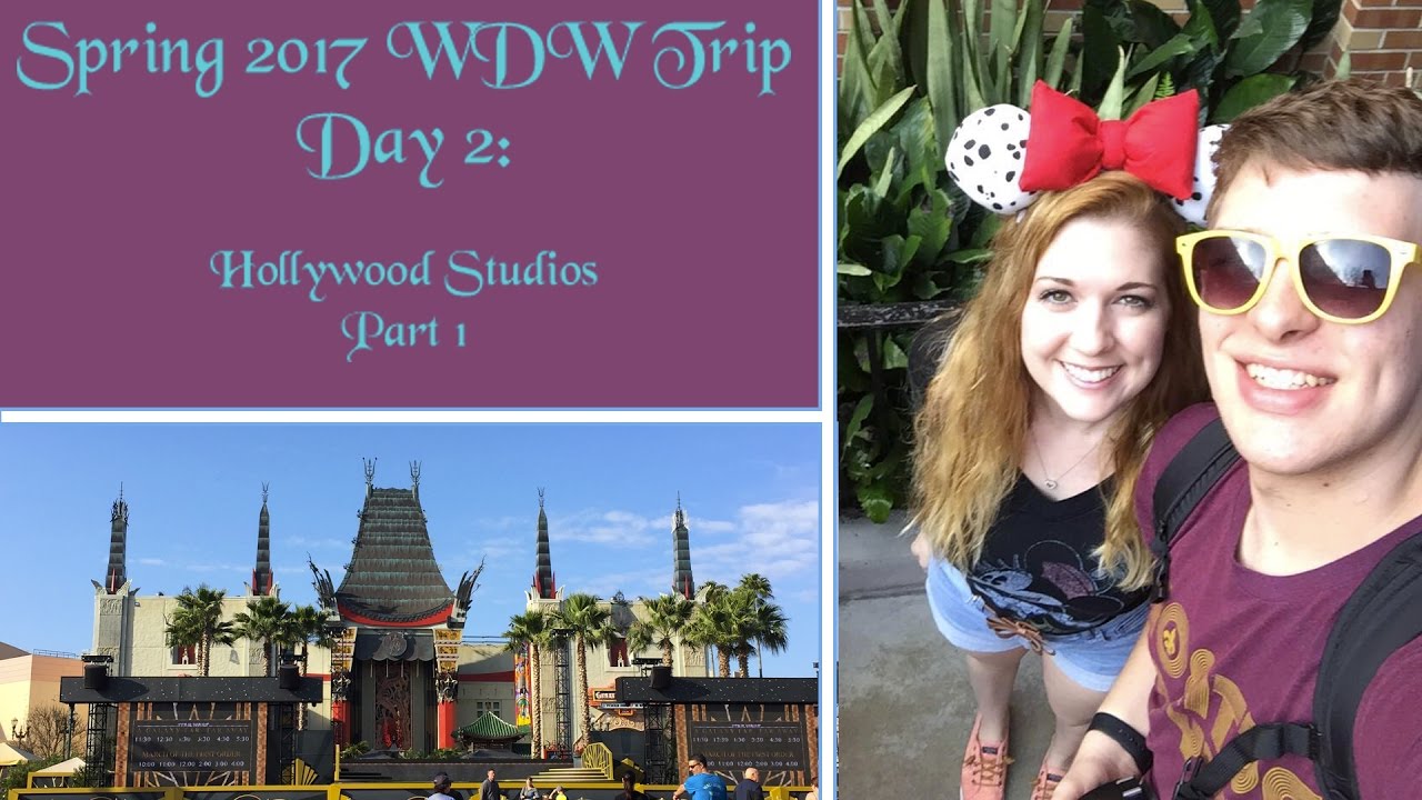 Spring 2017 WDW Trip - Day 2: Hollywood Studios Part 1: Toy Story Mania and Star Tours
