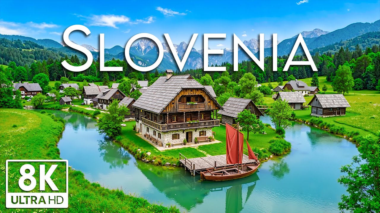 Словения 8K Ultra HD | Изумрудные реки и альпийские сказки – озера, леса и скрытая красота Европы