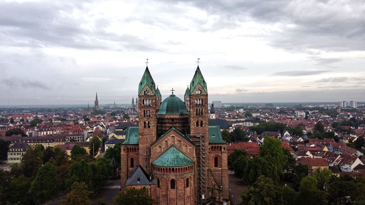 Monstrous cathedral in Spira - Monstrualna Katedra w Niemckim Speyer - Der monströse Dom in Speyer.