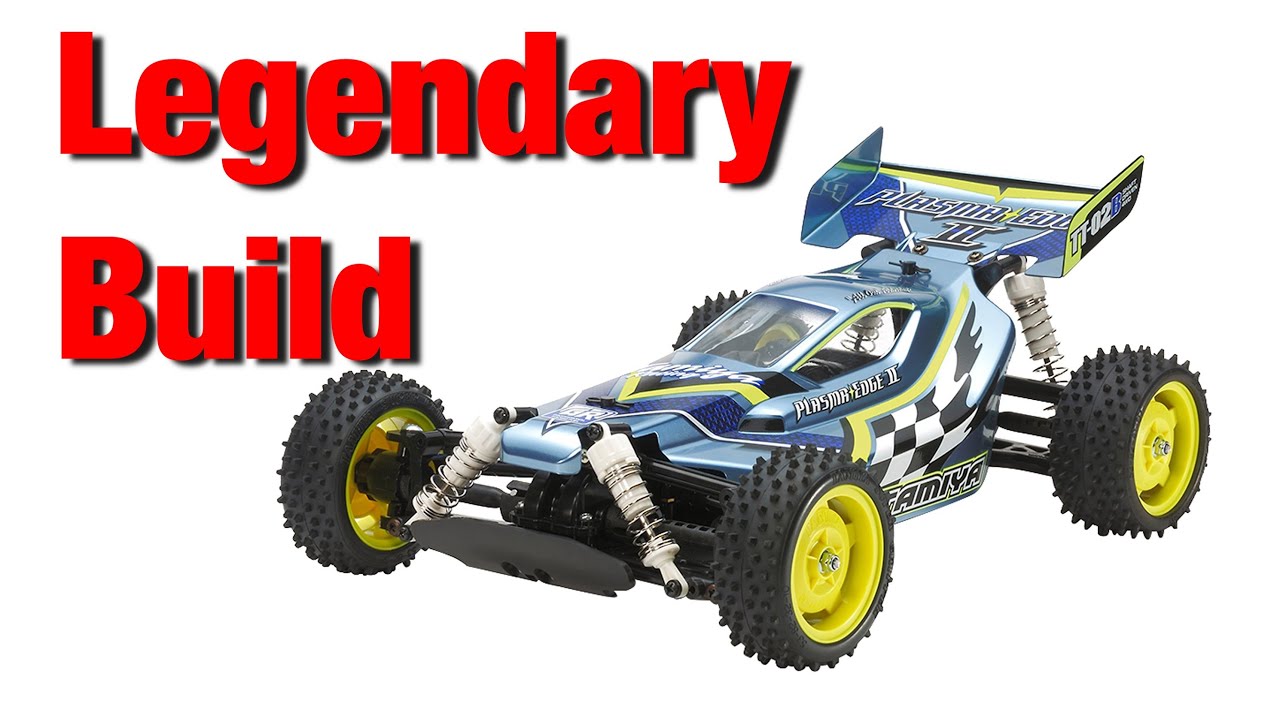 TAMIYA 4WD RC Plasma Edge II Buggy Kit, TT-02B Chassis — Aluminum Hop-Ups