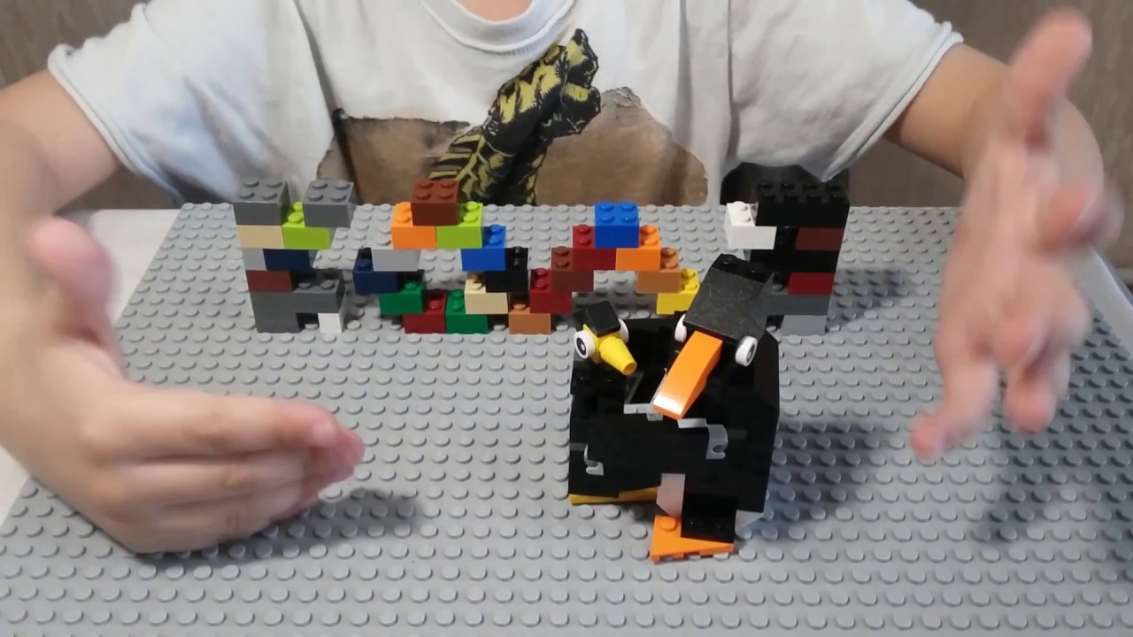 Лего Пингвин . лат. Spheniscidae . Lego Penguin .