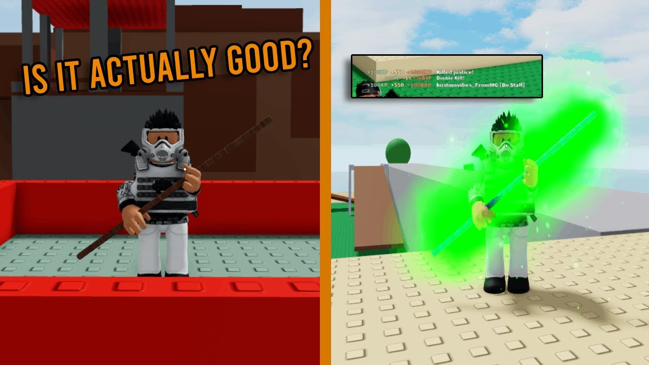 I DESTROYED A WHOLE LOBBY WITH THE BO STAFF!! | Roblox Combat Warriors