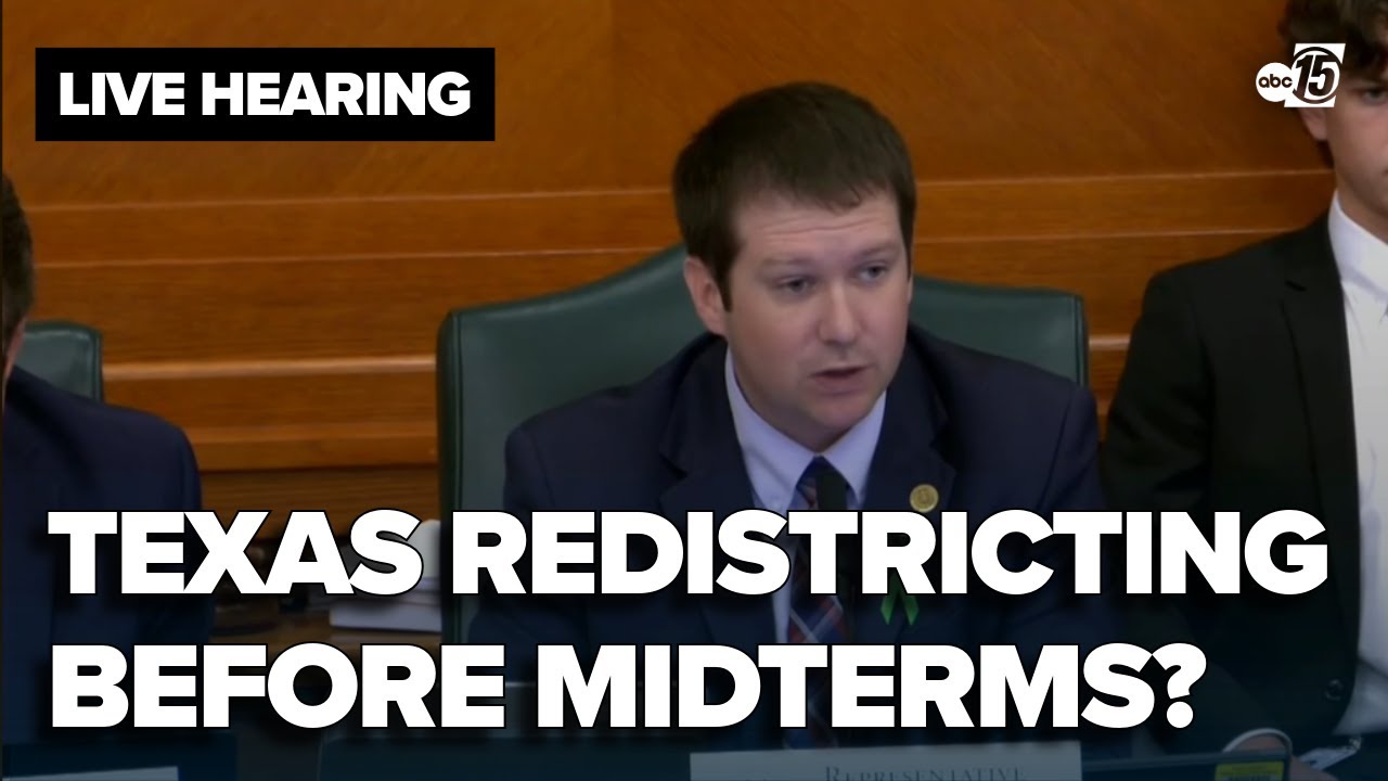 LIVE: Texas House of Reps. hearing on congressional redistricting