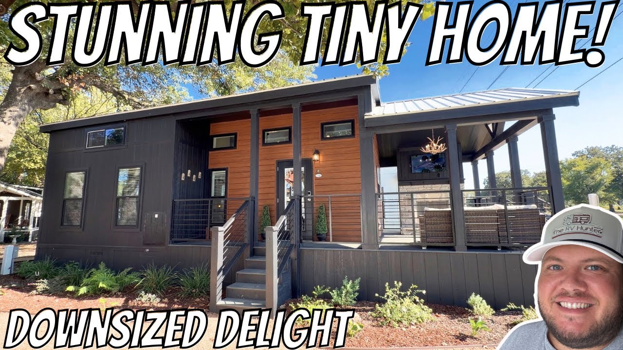 Абсолютно НЕВЕРОЯТНЫЙ МАЛЕНЬКИЙ ДОМ!!! Уменьшенные размеры Delight Liberty Tiny Homes