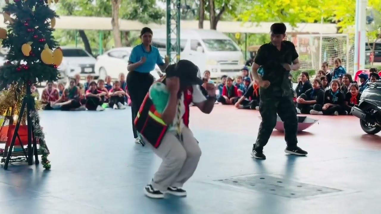 การแสดงรอบกองไฟ วิทยากรลูกเสือ-ยุวกาชาด โรงเรียนบ้านนายสี ปีการศึกษา 2568