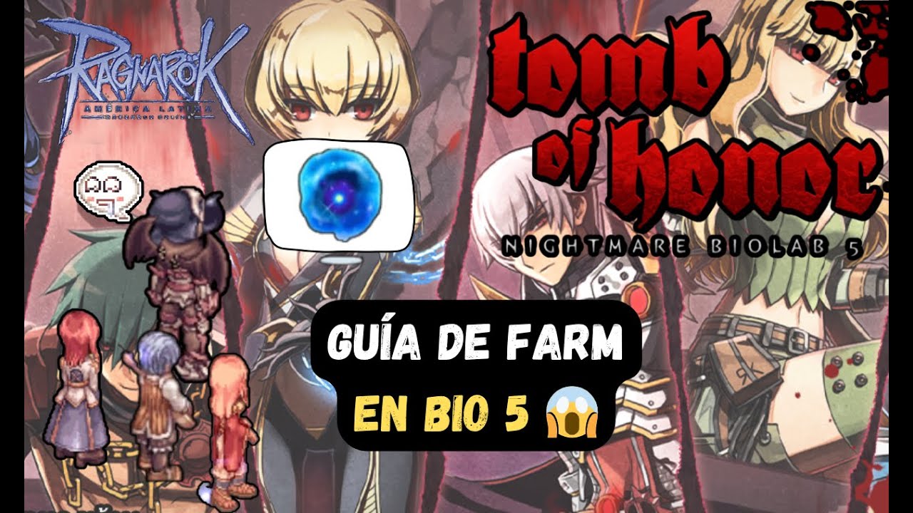 🗡️ Guillotine Cross 🗡️Farm de Bio5‼️ - Gu&iacute;a/Gameplay Comentada en Espa&ntilde;ol - RO LATAM 🔴