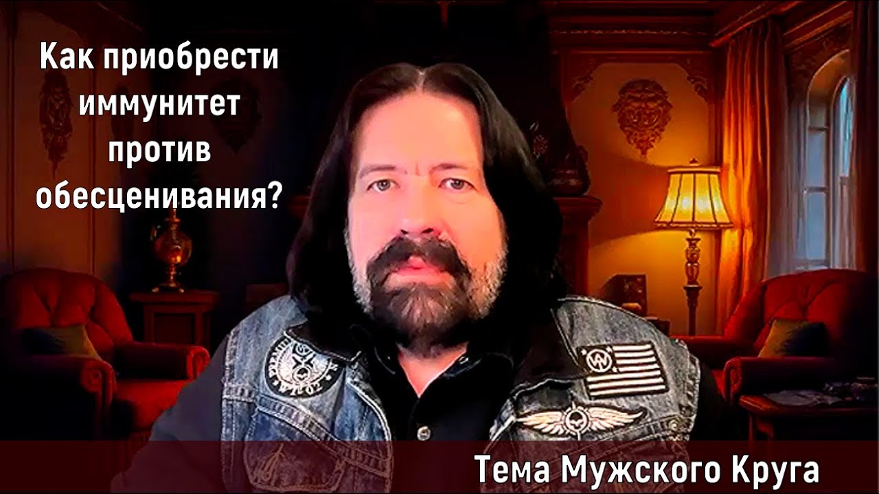 Как приобрести иммунитет против обесценивания. Тема Мужского Круга