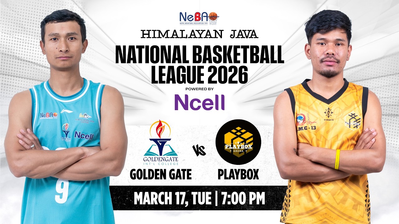 GOLDEN GATE VS PLAYBOX || MATCH - 16 || HIMALAYAN JAVA NATIONAL BASKETBALL LEAGUE 2026 ||